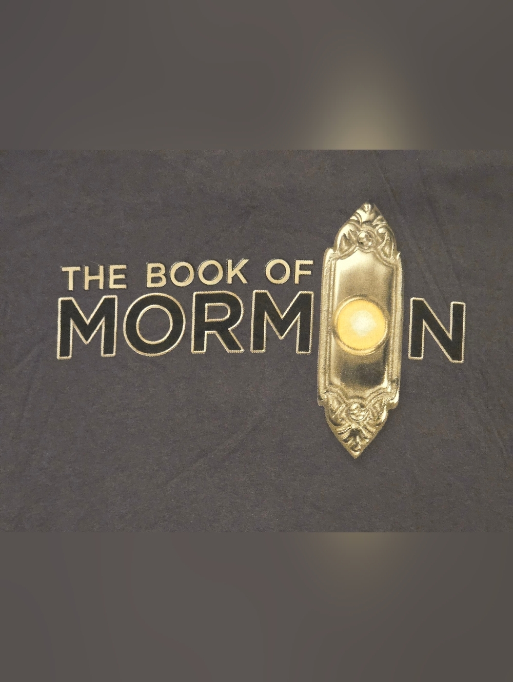 The Book of Mormon Logo Tee - Size Large